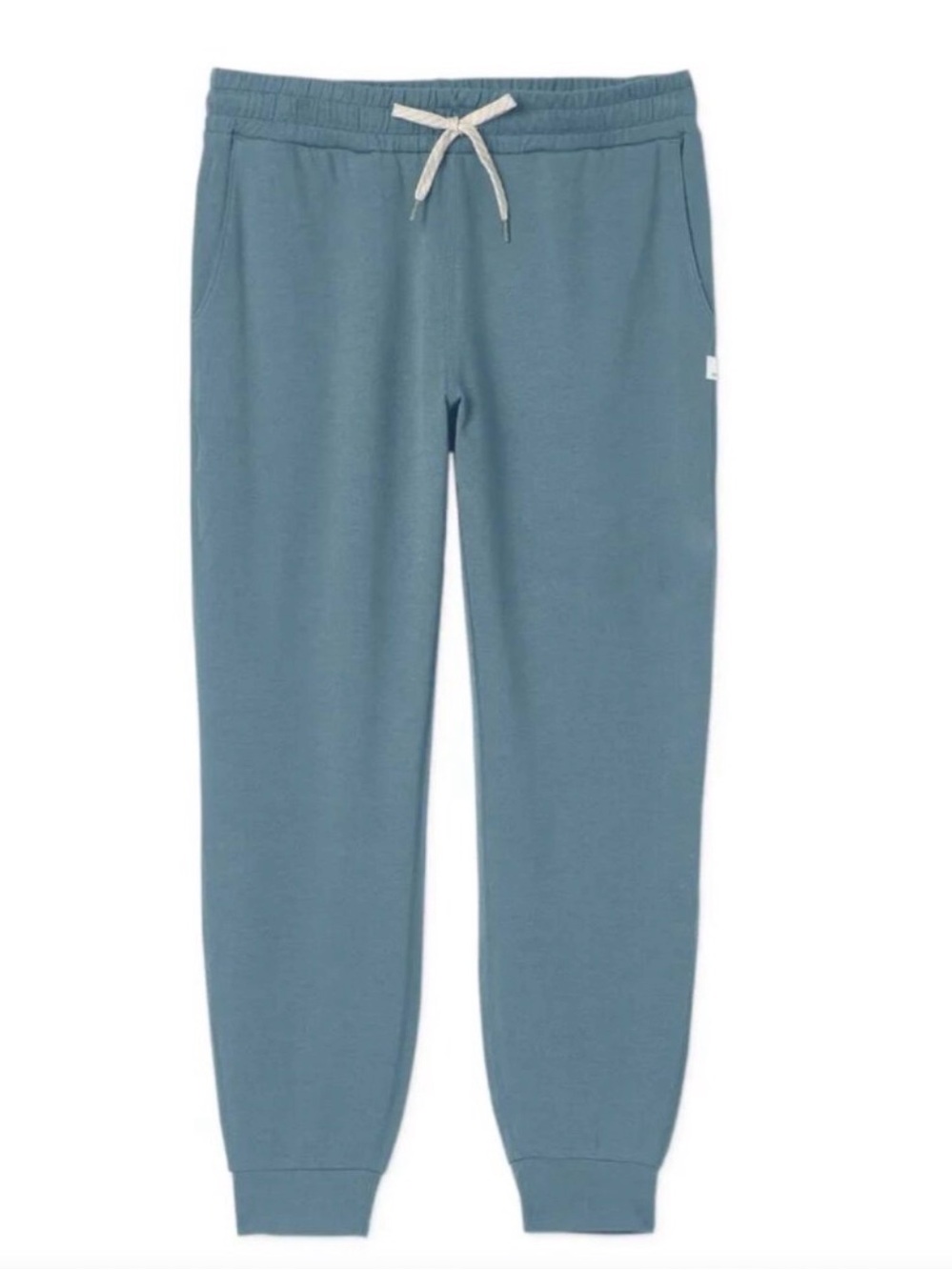 Women’s Blue Drawstring Jogger Pants - Picture 3 of 9